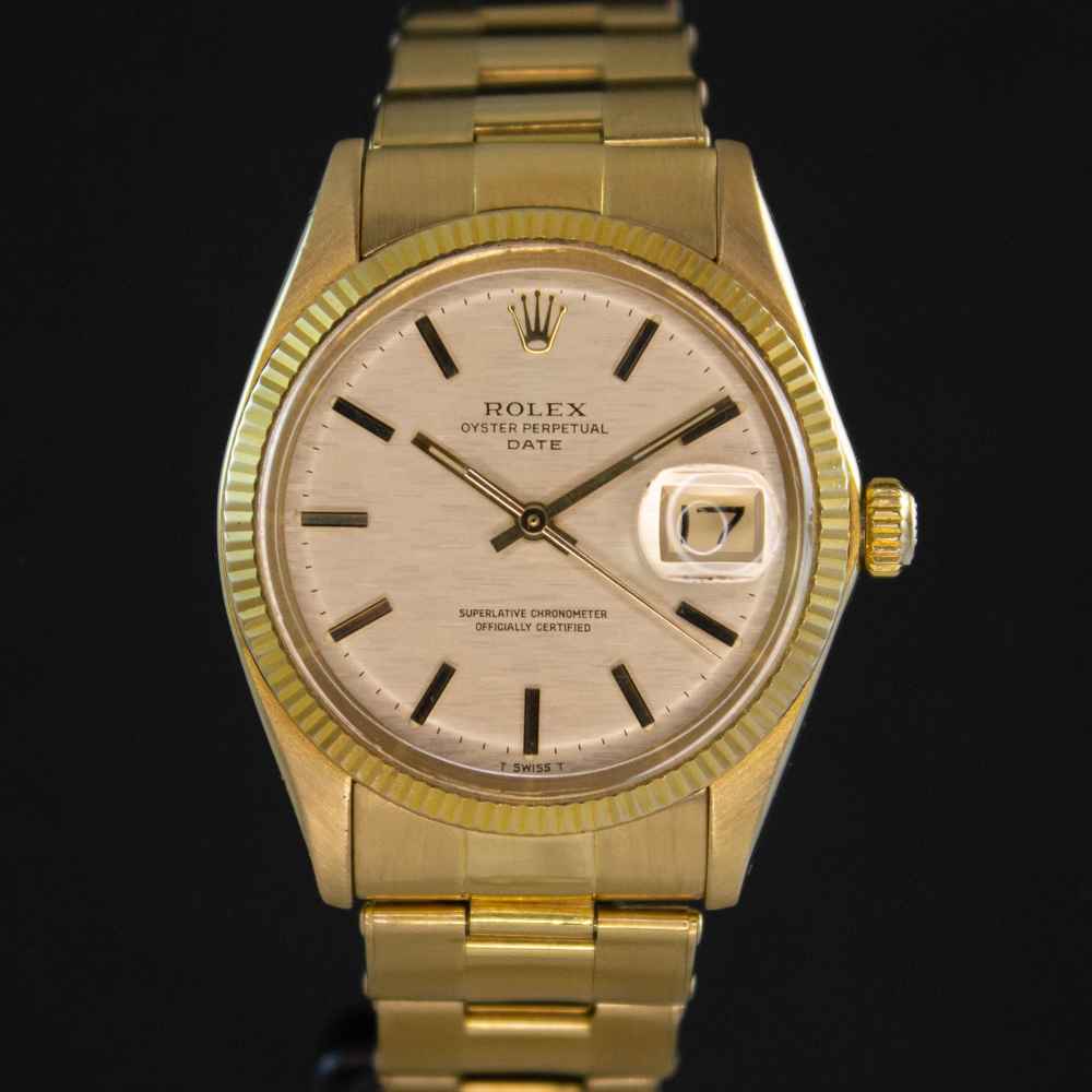 Rolex Date ''Shantung Dial''