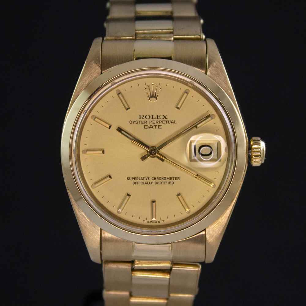 Rolex Date 18k