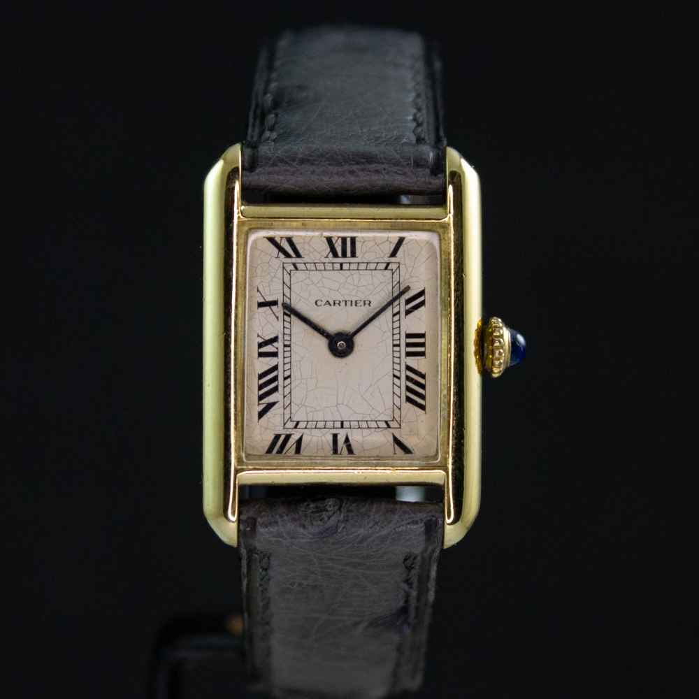 Reloj Cartier Tank Lady 18k inicio.second_hand