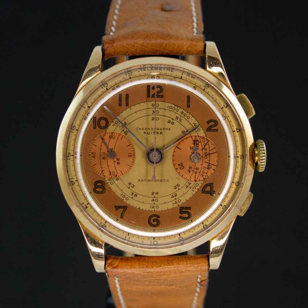 Reloj Varios Chronographe Suisse Vintage Chrono 18k inicio.second_hand