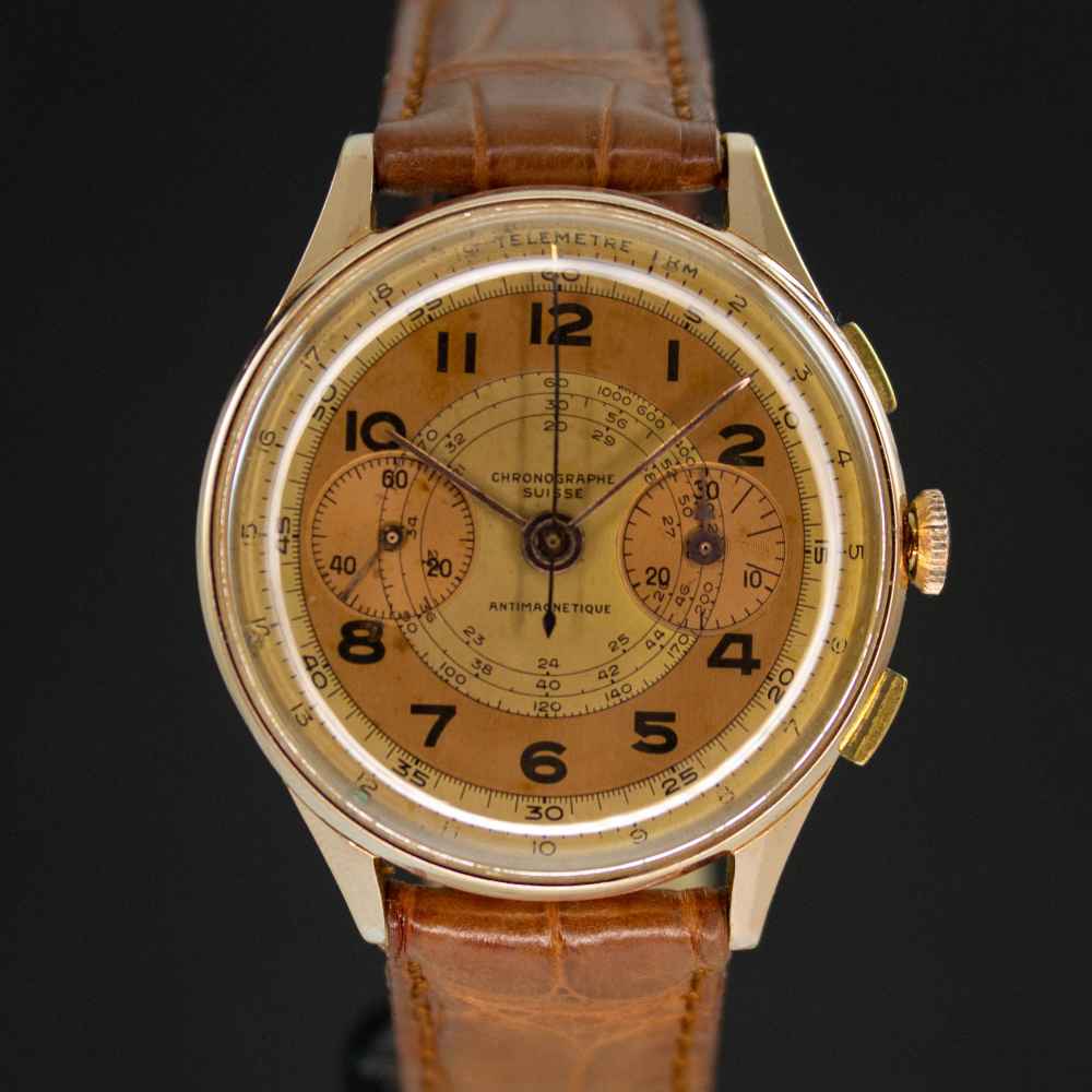 Reloj Varios Chronographe Suisse Vintage Chrono 18k inicio.second_hand