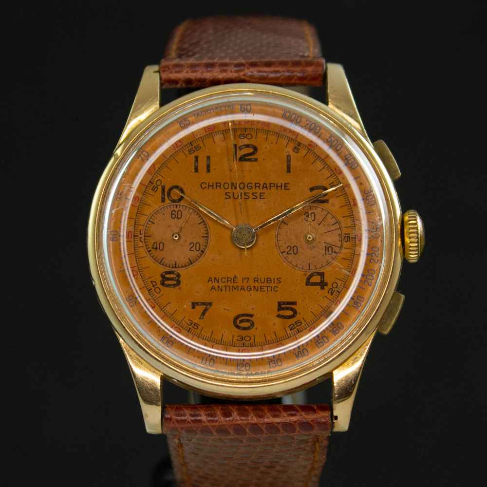 Watch Varios Chronographe Suisse Vintage Chrono 18k second-hand