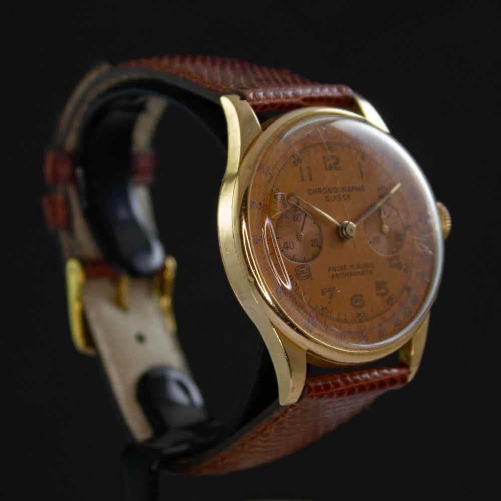 Watch Varios Chronographe Suisse Vintage Chrono 18k second-hand