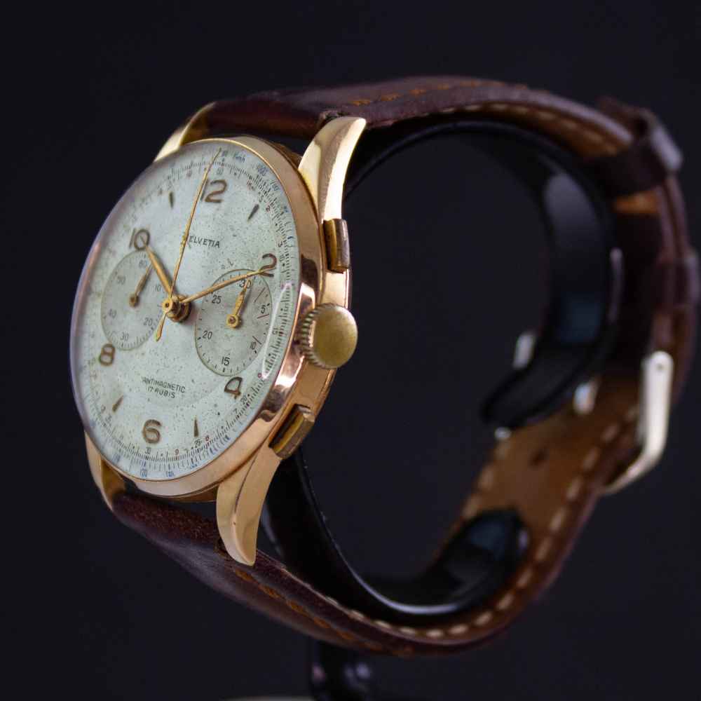 Watch Varios Helvetia Vintage Chrono 18k second-hand