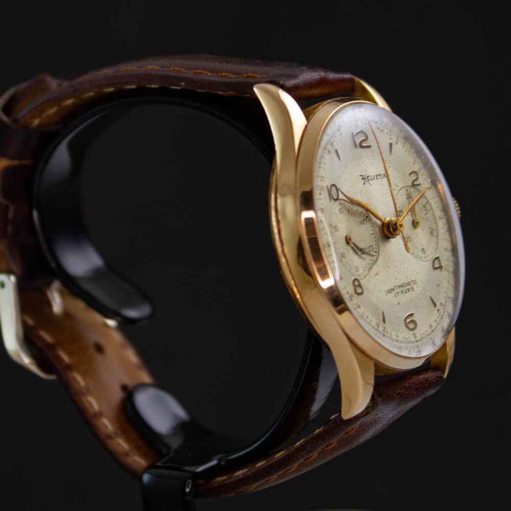 Watch Varios Helvetia Vintage Chrono 18k second-hand