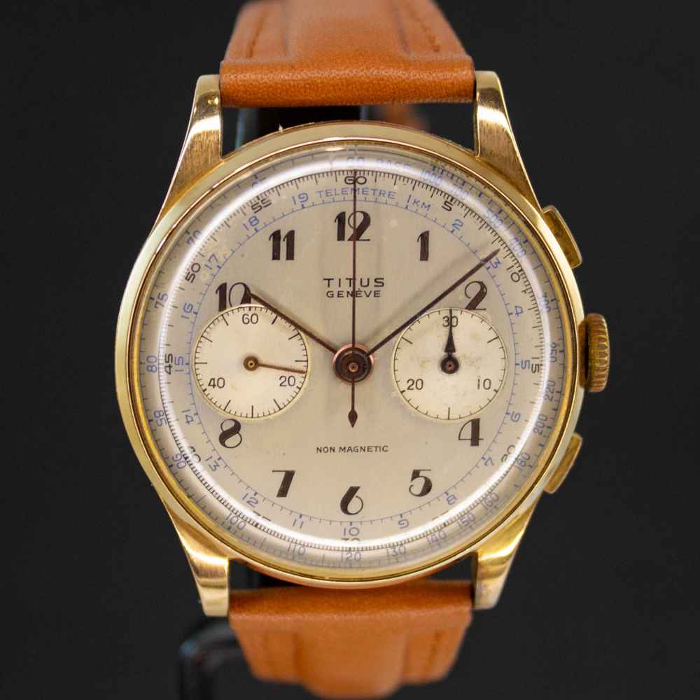 Reloj Titus Vintage Chrono 18k inicio.second_hand