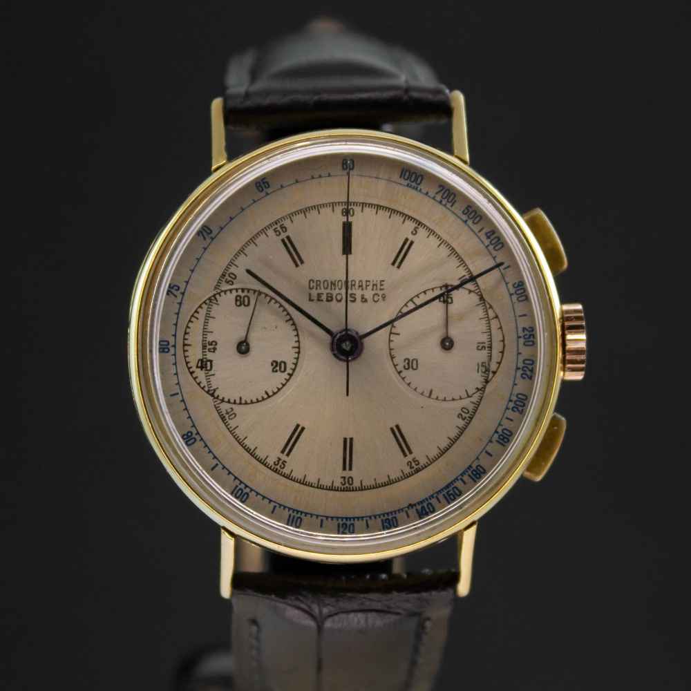 Watch Varios Lebois&Co Vintage Chrono 18k second-hand