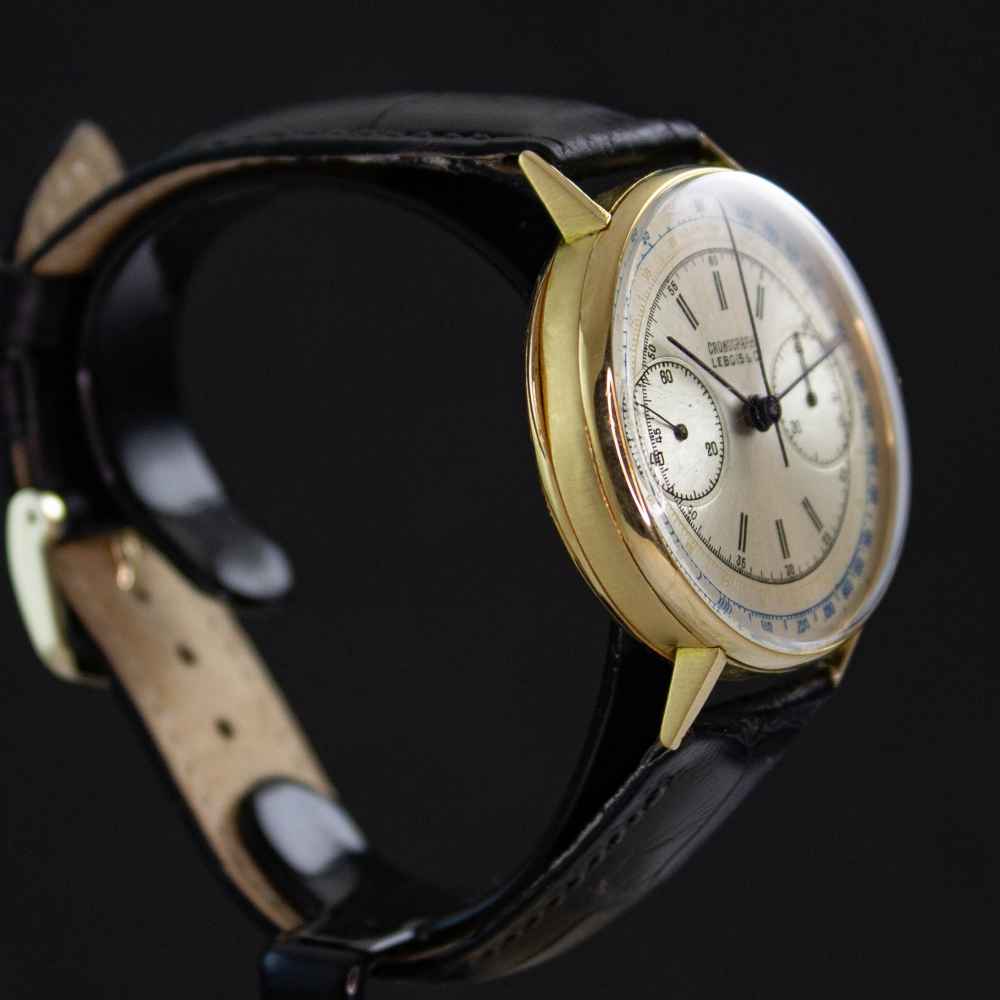 Watch Varios Lebois&Co Vintage Chrono 18k second-hand