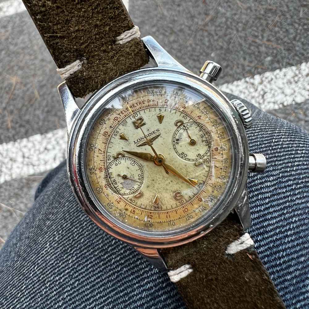 Reloj Longines Vintage Chrono inicio.second_hand