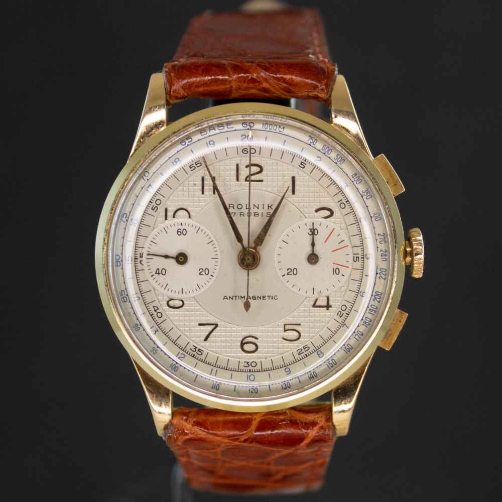 Watch Varios Rolnik Vintage Chrono 18k second-hand