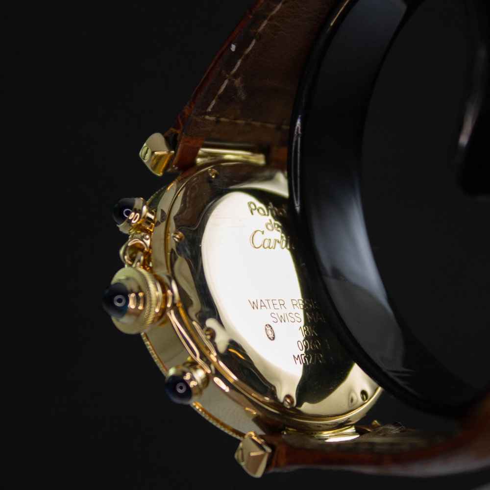 Reloj Cartier Pasha Chrono 18k inicio.second_hand