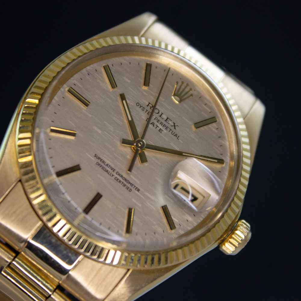 Watch Rolex Date ''Shantung Dial'' second-hand