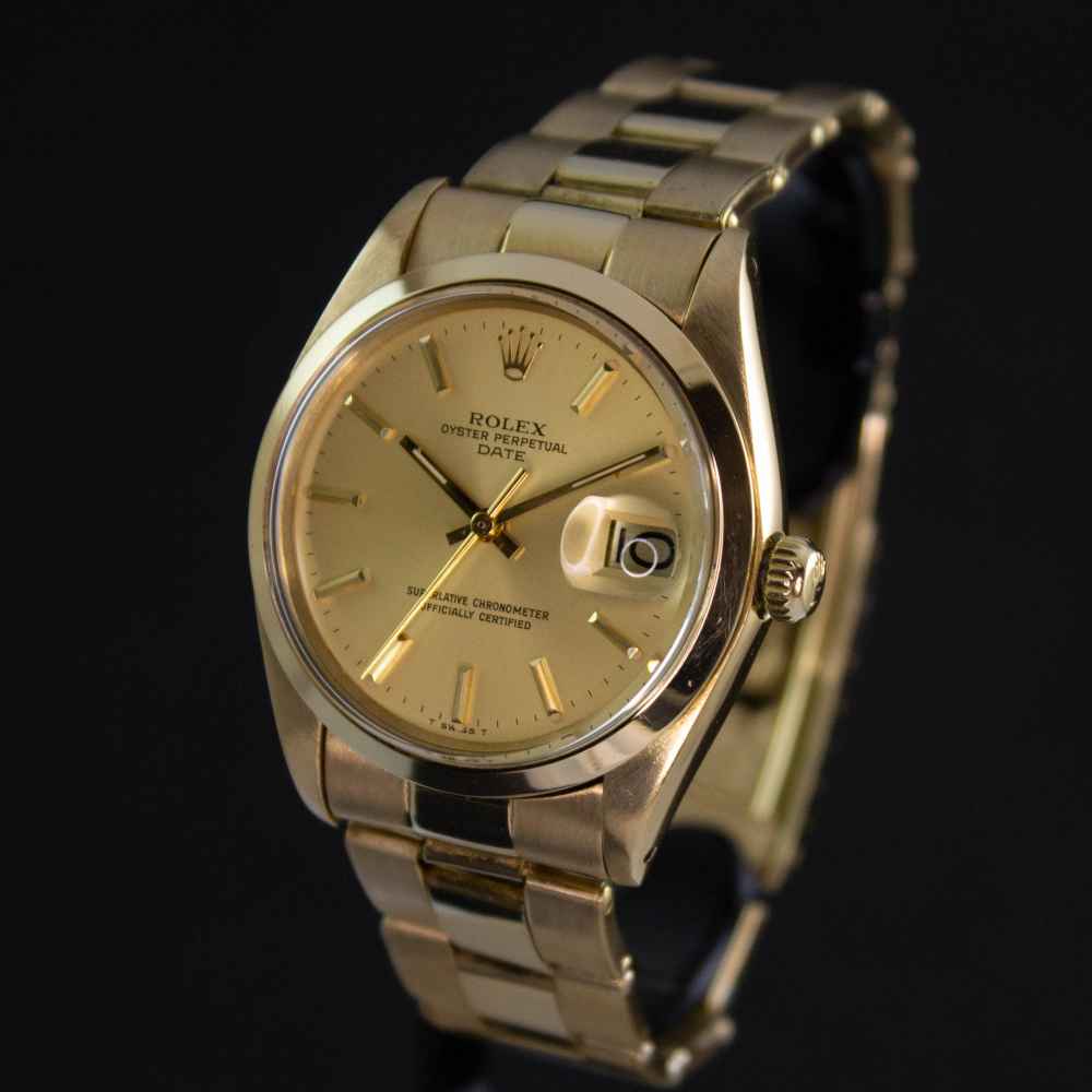 Reloj Rolex Date 18k inicio.second_hand