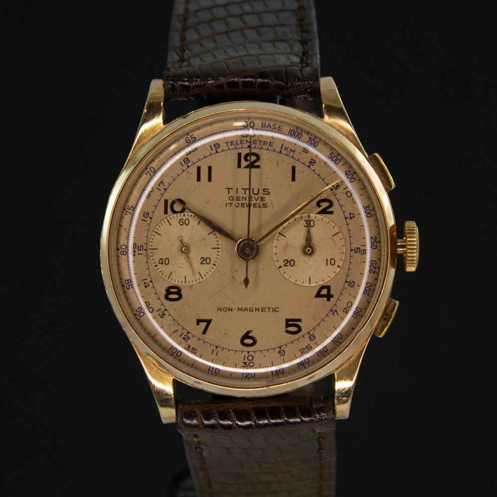 Watch Varios Titus Chrono 18k second-hand