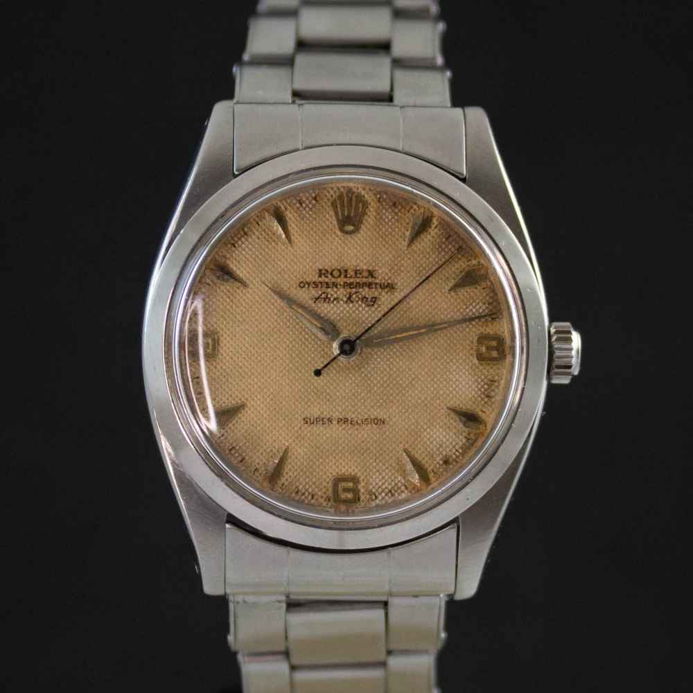 Watch Rolex Air-King '' Honeycomb Dial '' second-hand