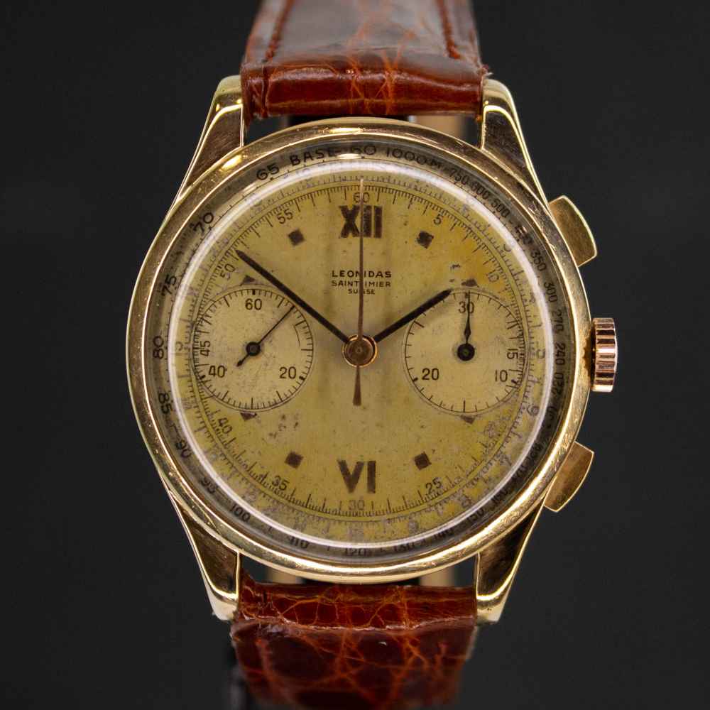 Reloj Varios Leonidas Vintage Chrono 18k inicio.second_hand