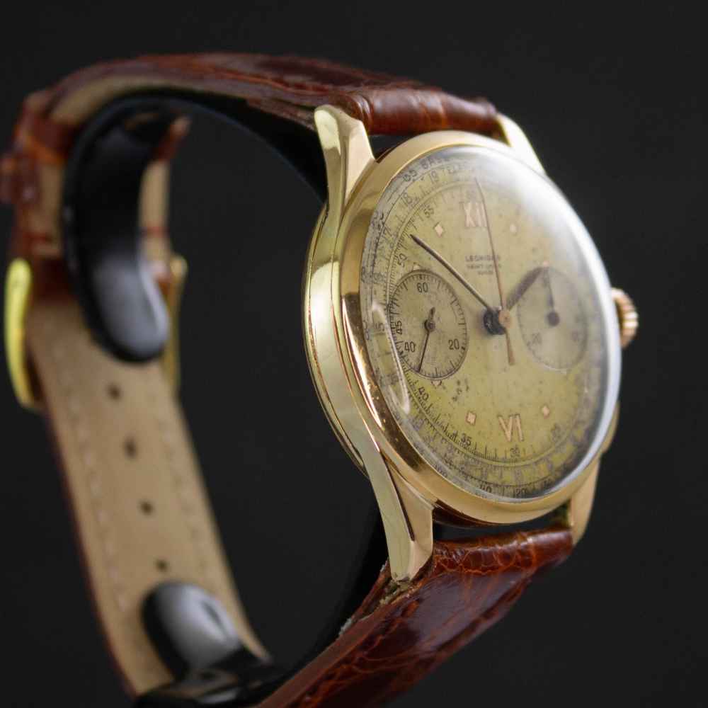 Watch Varios Leonidas Vintage Chrono 18k second-hand