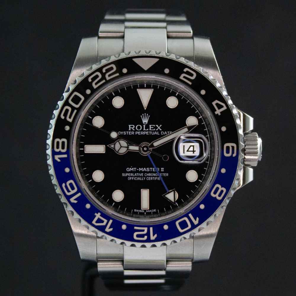 Reloj Rolex GMT-Master II "Batman" inicio.second_hand