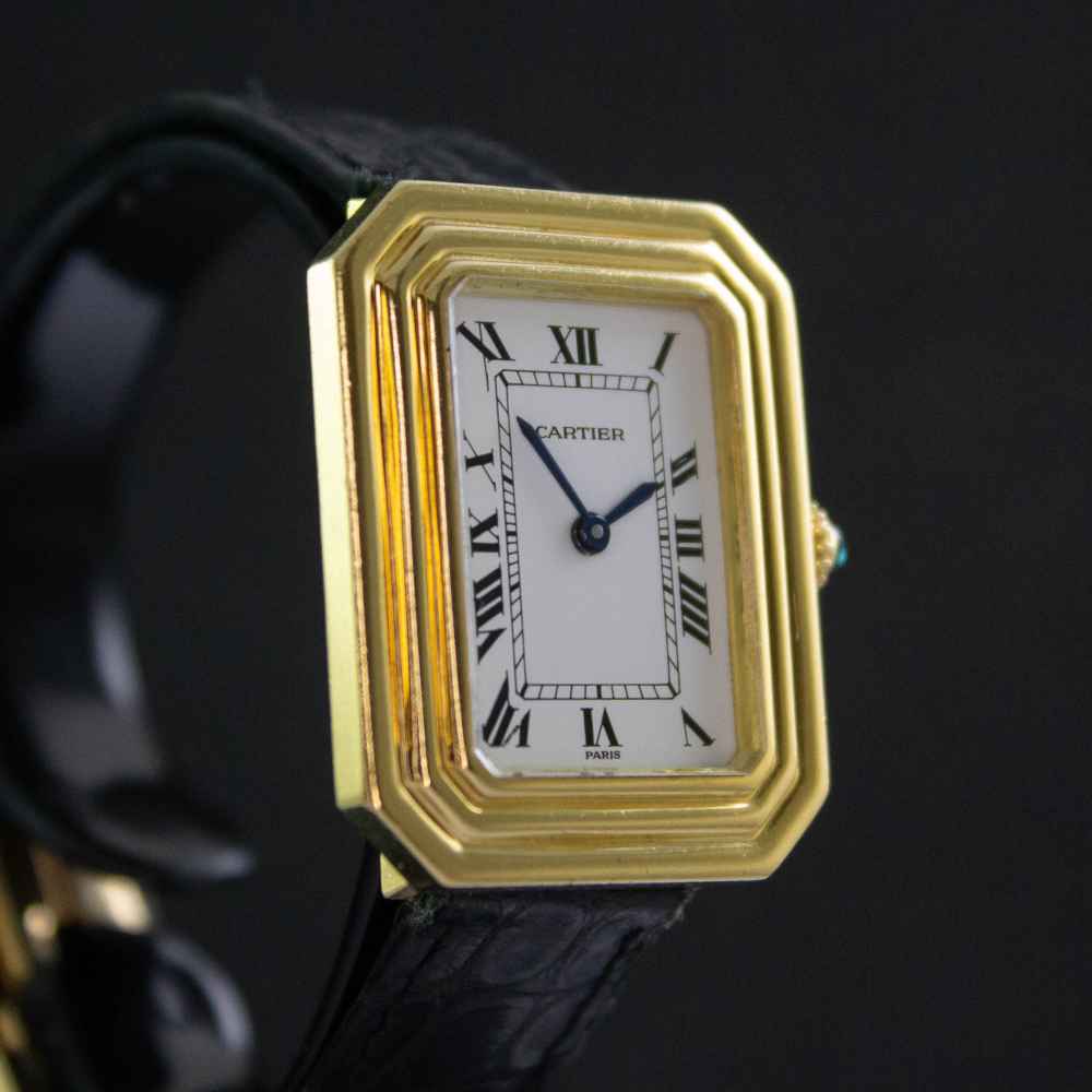 Watch Cartier Cristallor 18k second-hand
