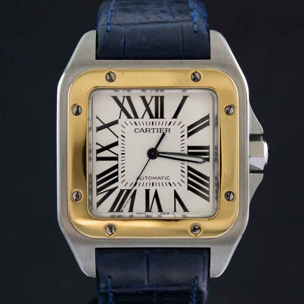 Reloj Cartier Santos 100 inicio.second_hand