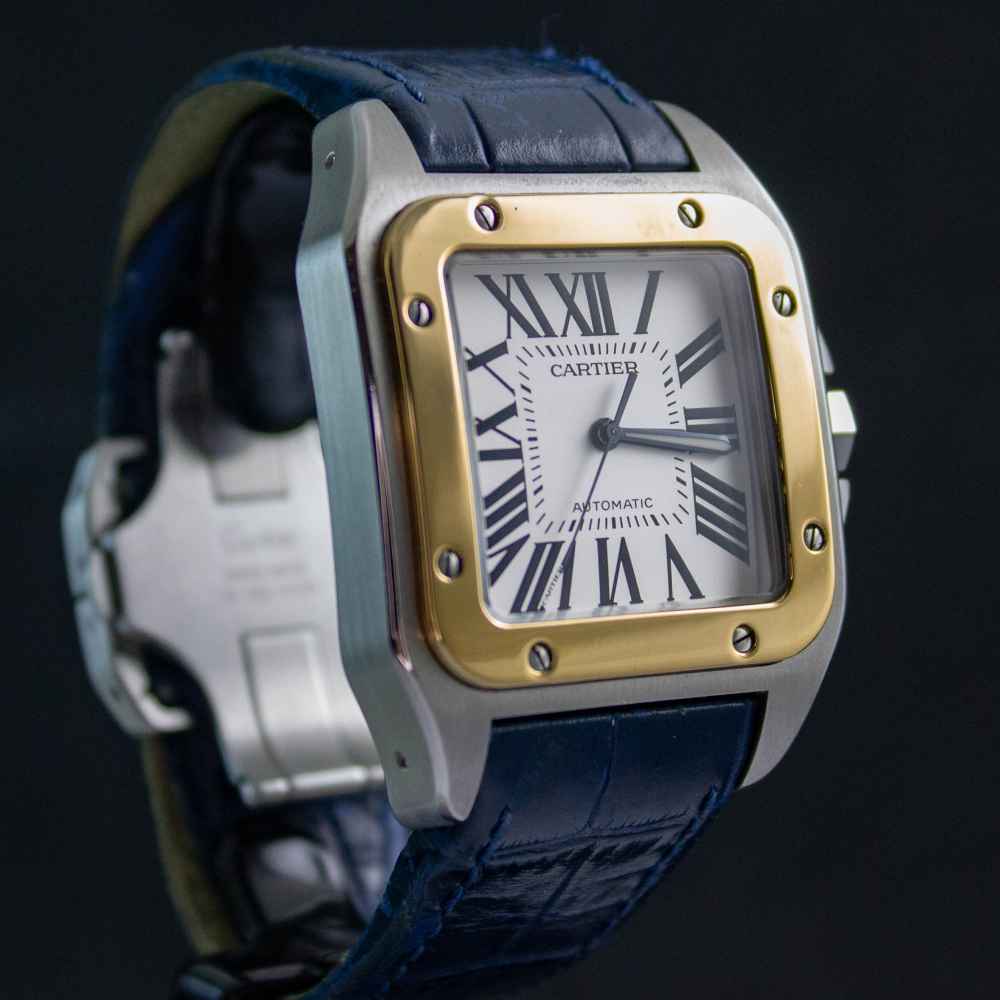 Reloj Cartier Santos 100 inicio.second_hand