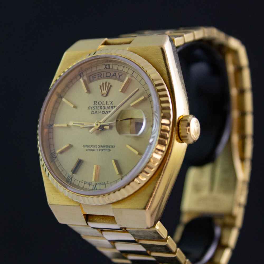 Watch Rolex Day-Date Oysterquartz second-hand