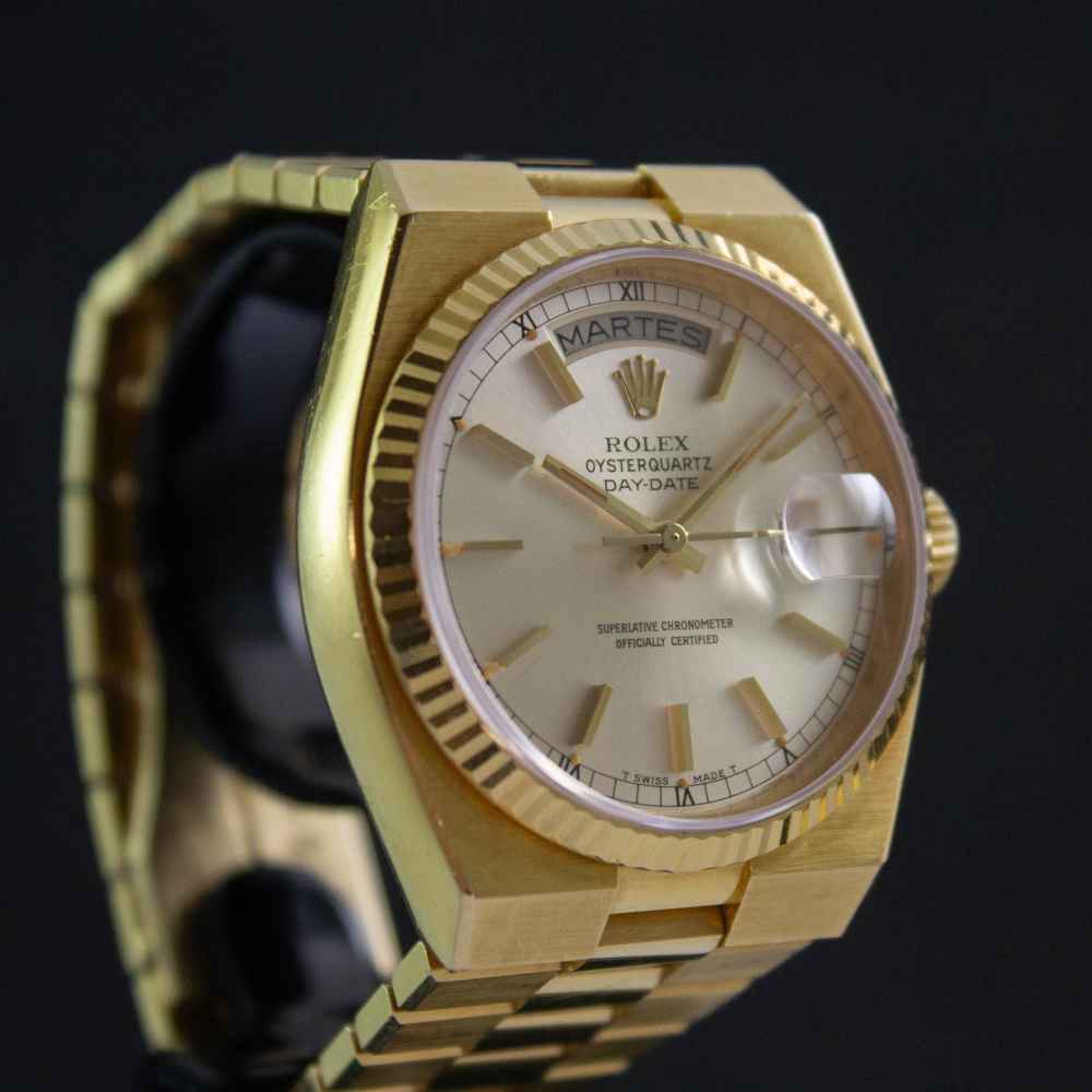 Watch Rolex Day-Date Oysterquartz second-hand