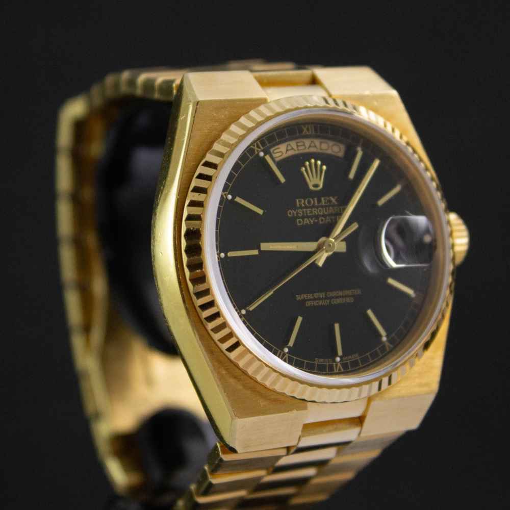 Watch Rolex Day-Date Oysterquartz second-hand