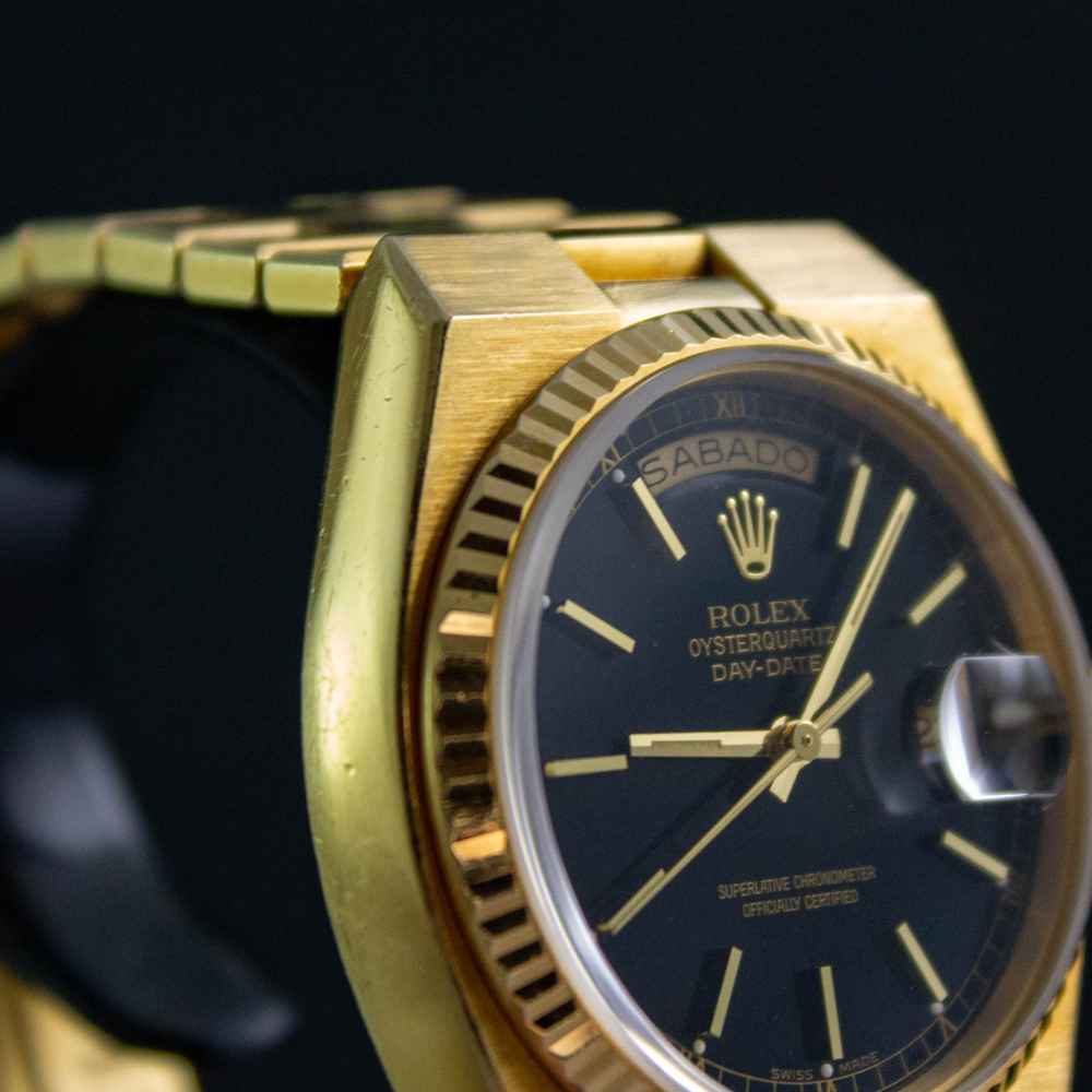 Watch Rolex Day-Date Oysterquartz second-hand