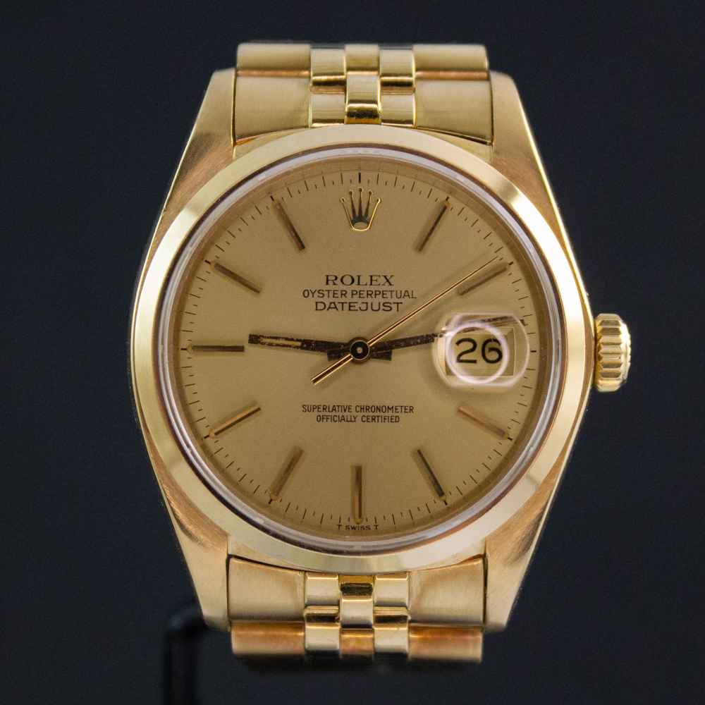 Watch Rolex Datejust 36 18k second-hand
