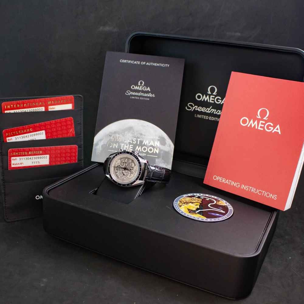 Reloj Omega Speedmaster Apollo XVII inicio.second_hand