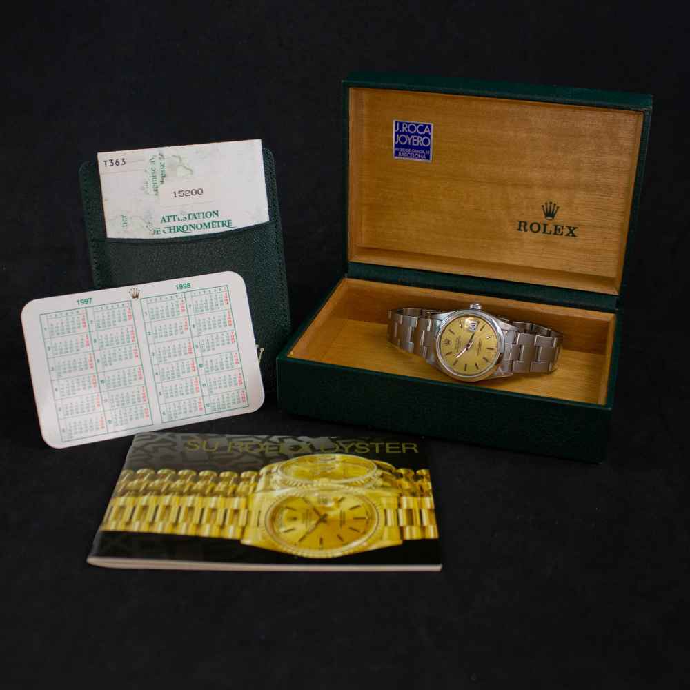 Reloj Rolex Date inicio.second_hand
