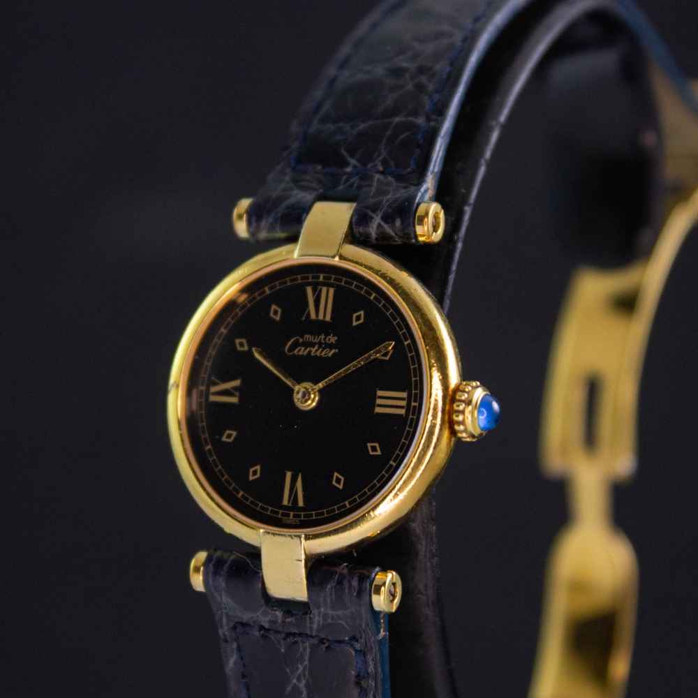 Watch Cartier Tank Vermeil second-hand