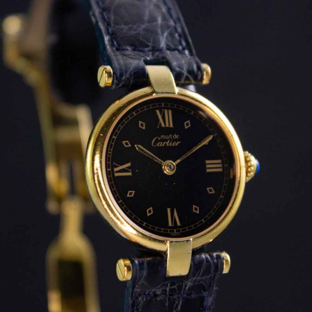 Watch Cartier Tank Vermeil second-hand