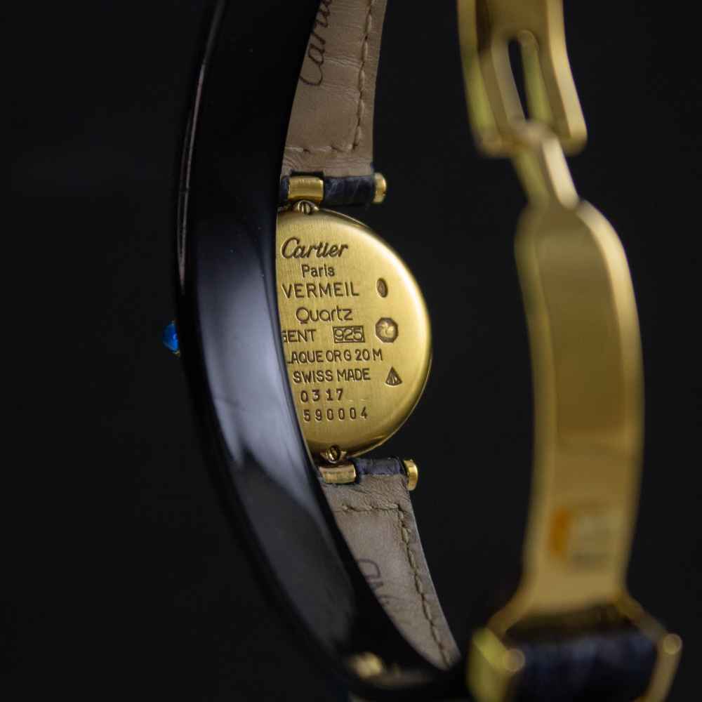 Watch Cartier Tank Vermeil second-hand