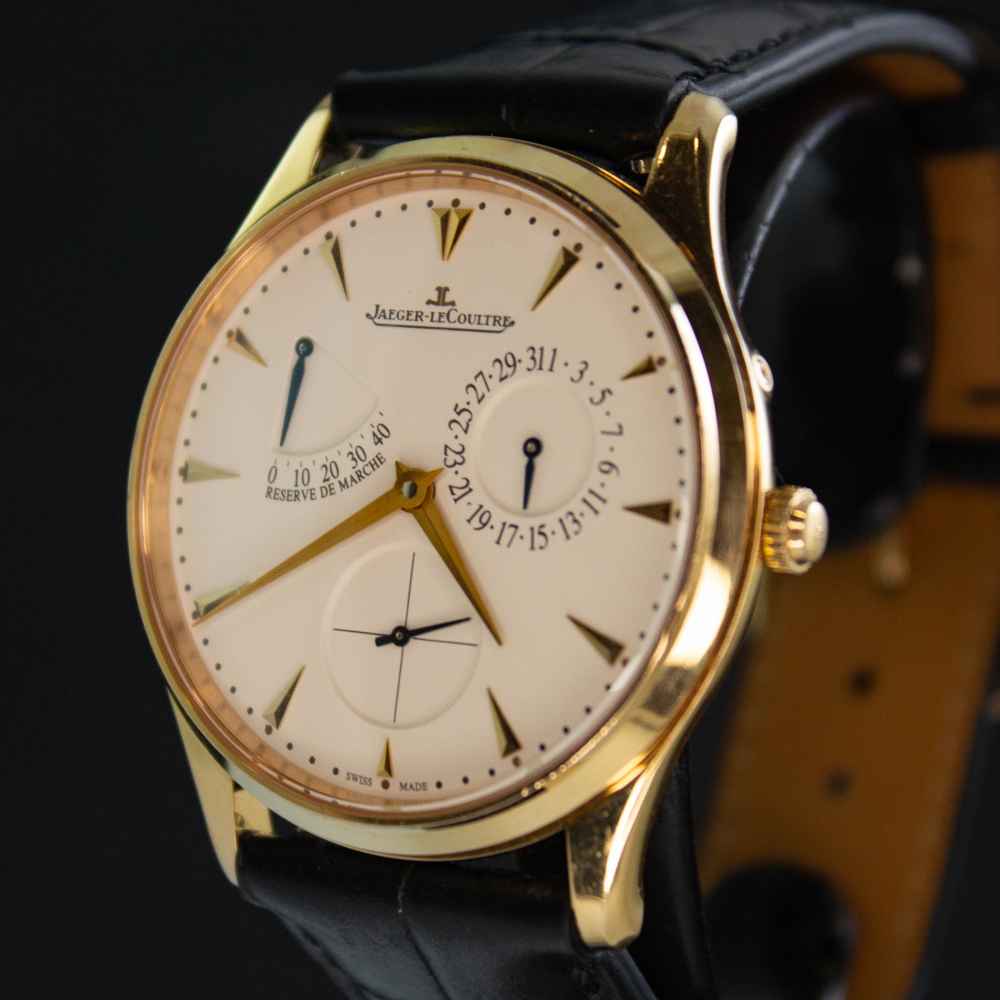 Watch Jaeger-LeCoultre Master Ultra Slim Reserved Marche second-hand