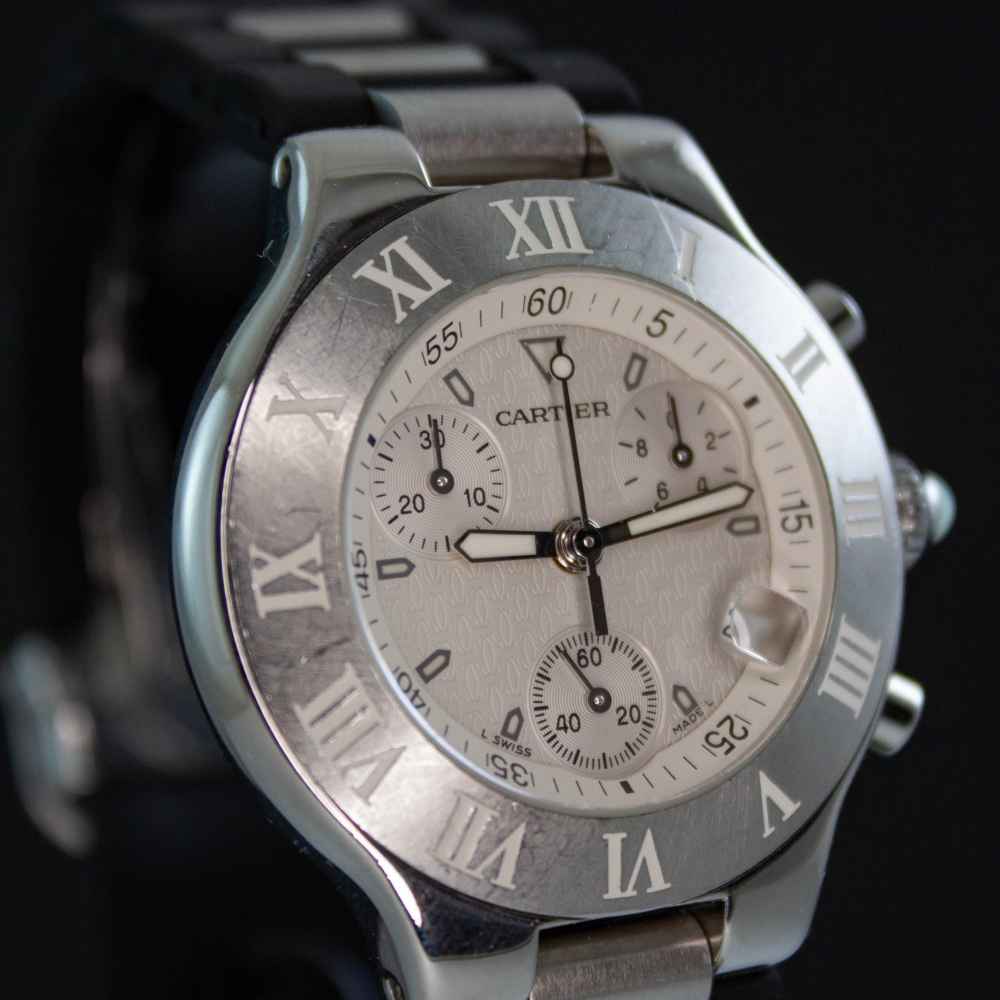 Reloj Cartier Chronoscaph 21 inicio.second_hand