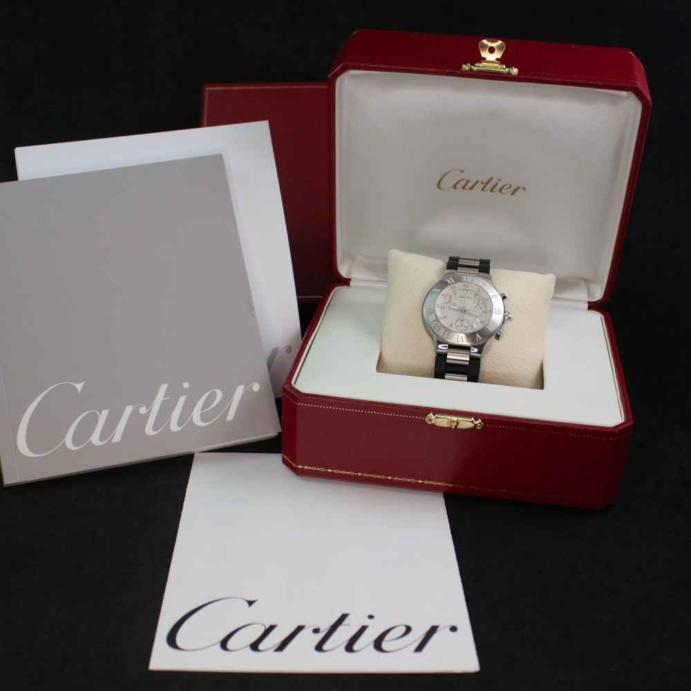 Reloj Cartier Chronoscaph 21 inicio.second_hand