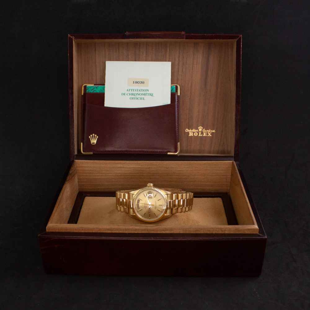 Watch Rolex Day-Date 36 second-hand