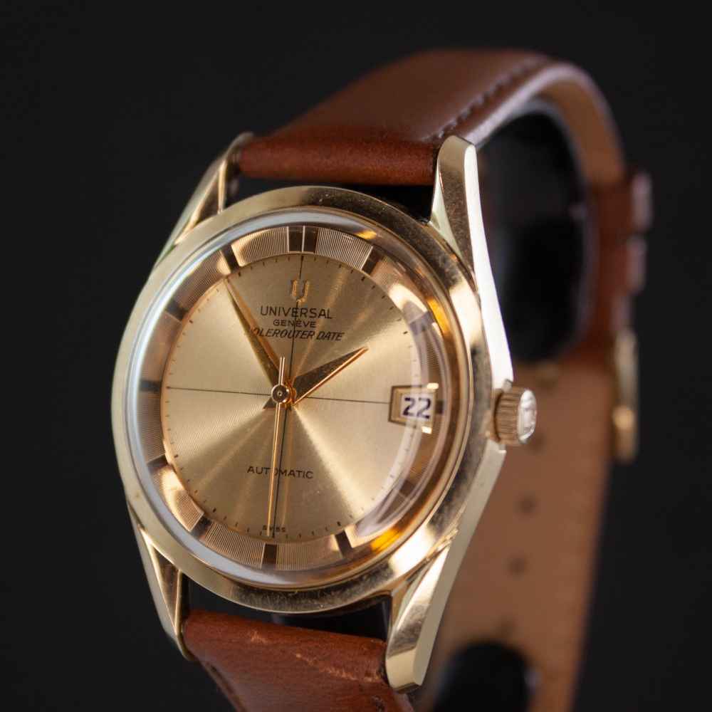 Reloj Universal Geneve Polerouter Date inicio.second_hand