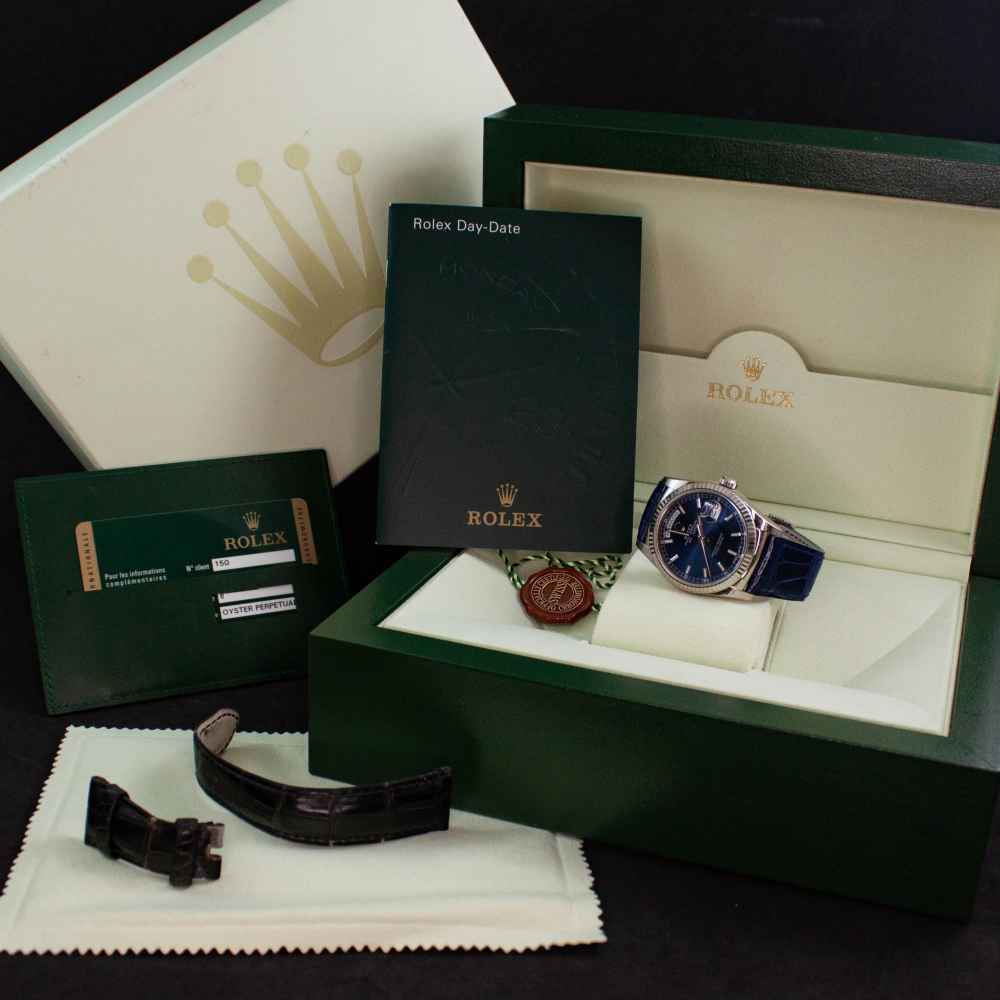 Watch Rolex Day-Date 36 second-hand