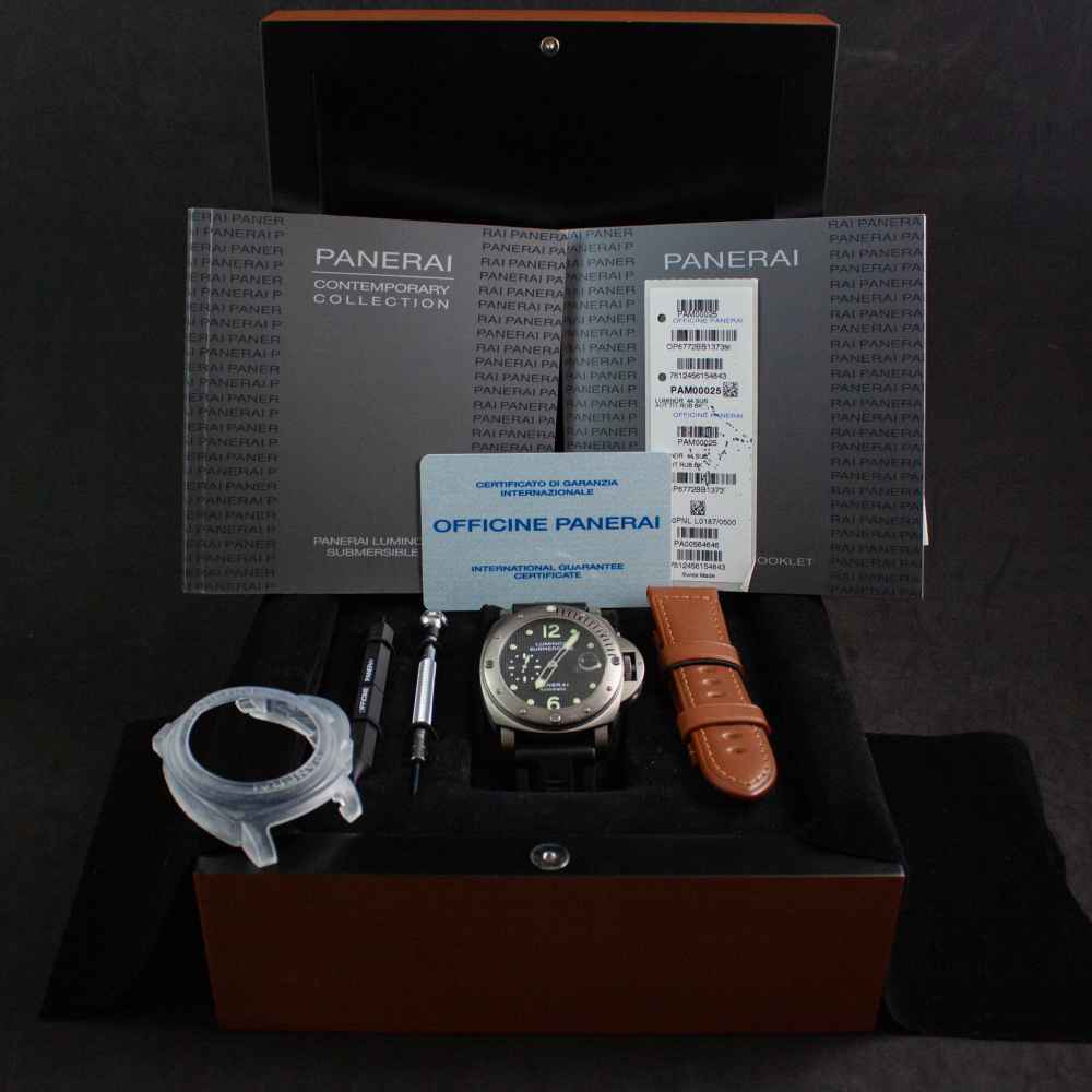 Reloj Panerai Luminor Submersible 1950 inicio.second_hand
