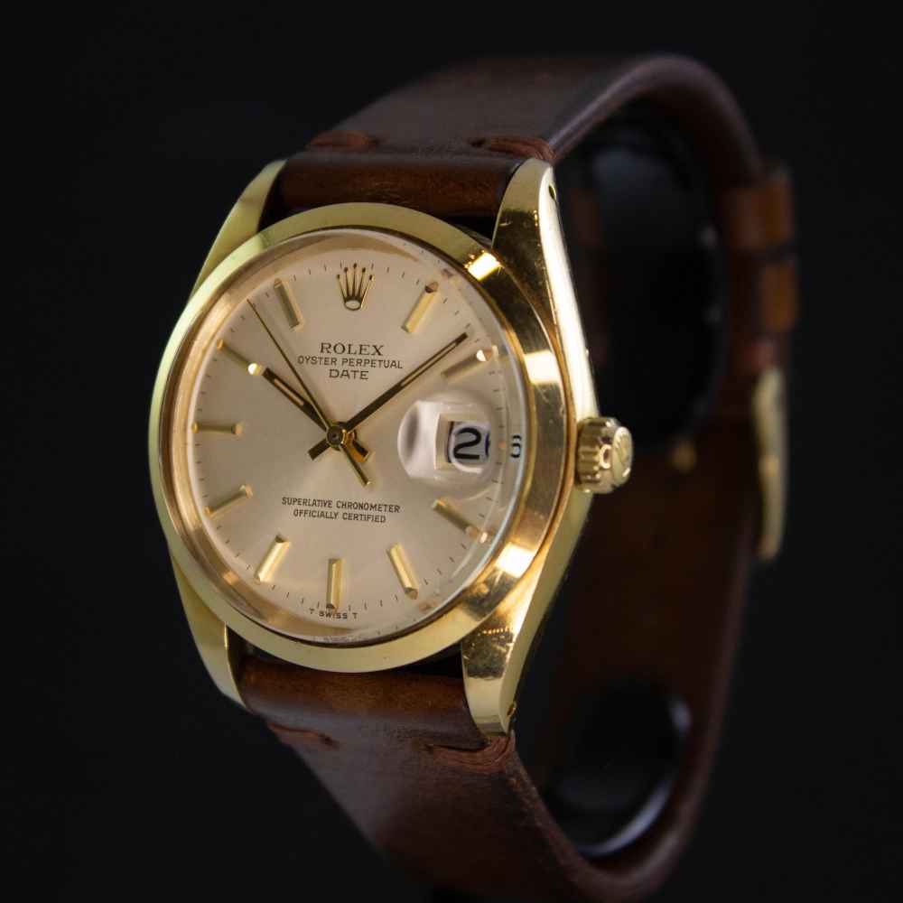 Watch Rolex Date 18k second-hand