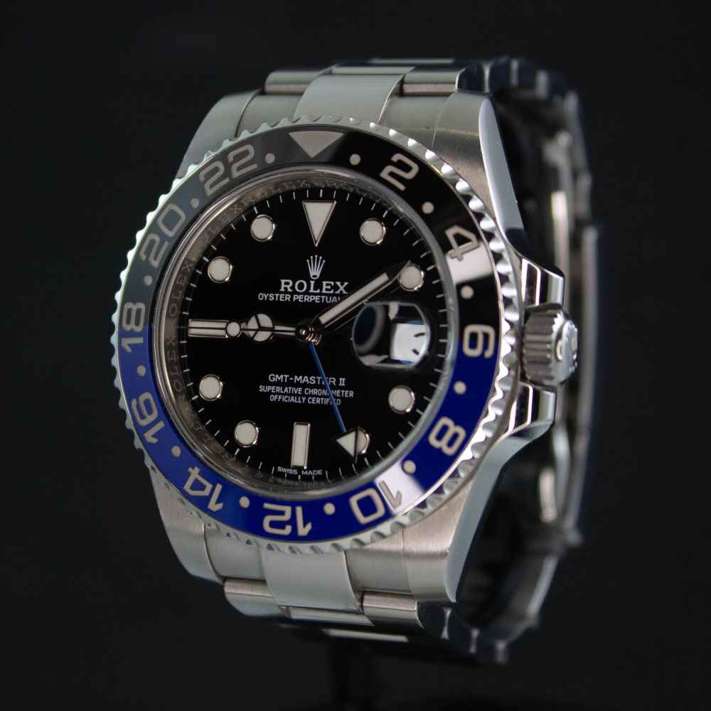 Reloj Rolex GMT Master II ''Batman'' inicio.second_hand