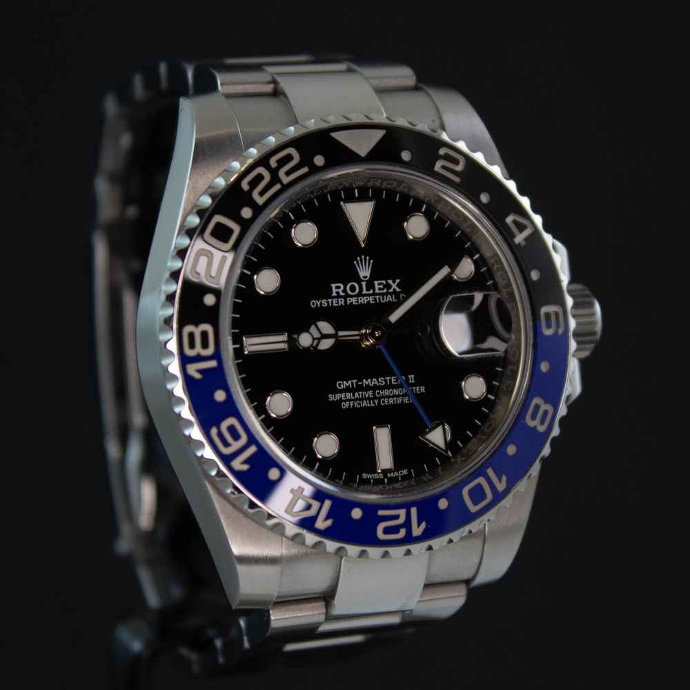 Reloj Rolex GMT Master II ''Batman'' inicio.second_hand