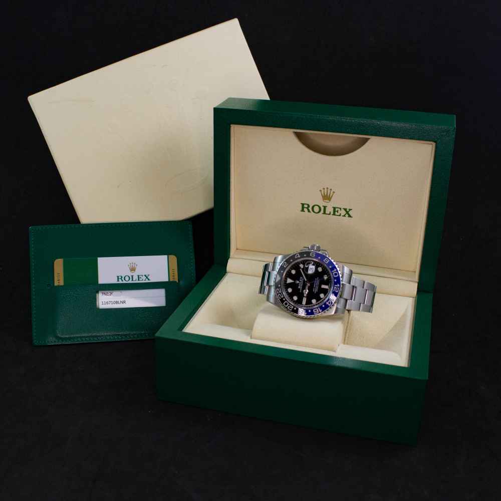 Reloj Rolex GMT Master II ''Batman'' inicio.second_hand