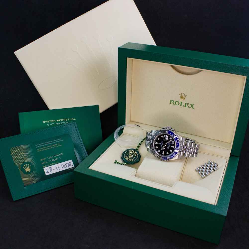 Reloj Rolex GMT Master II ''Batman'' inicio.second_hand
