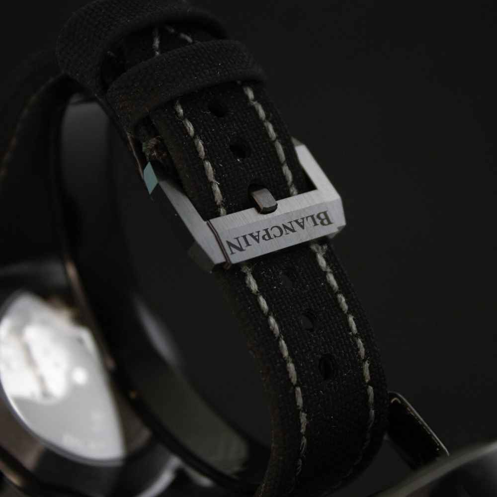 Reloj Blancpain Fifty Fathoms Bathyscaphe Flyback inicio.second_hand