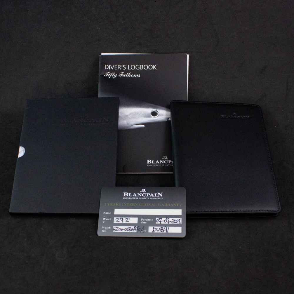 Reloj Blancpain Fifty Fathoms Bathyscaphe Flyback inicio.second_hand
