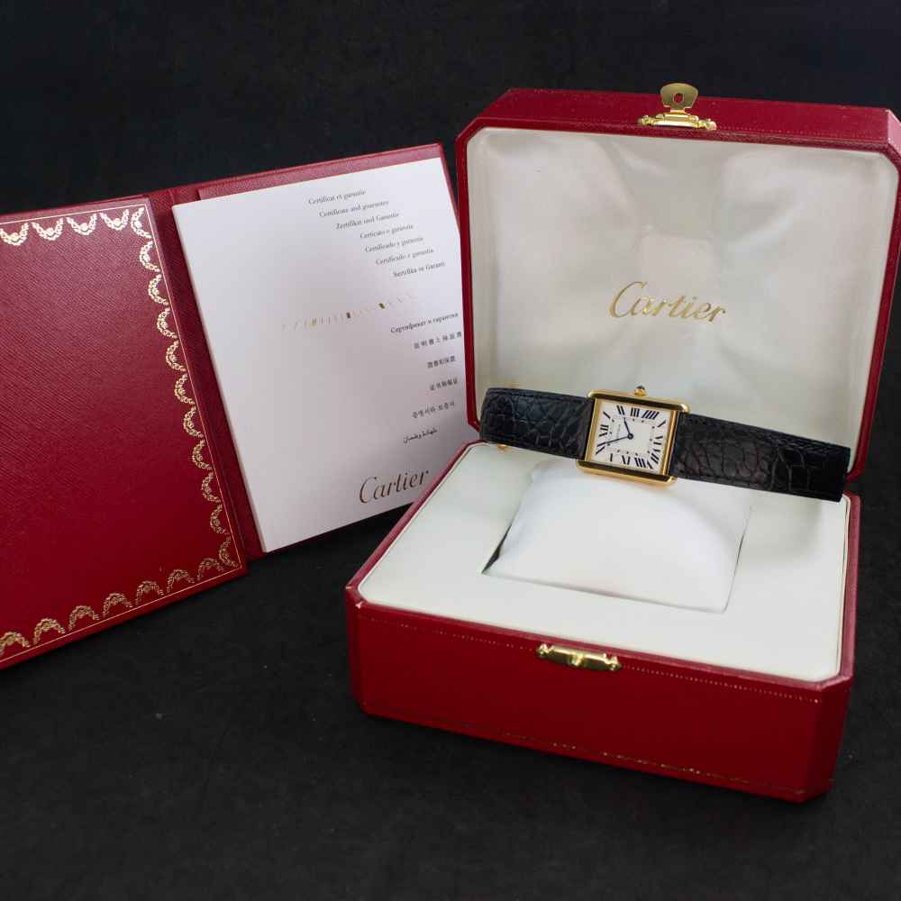 Reloj Cartier Tank Solo inicio.second_hand